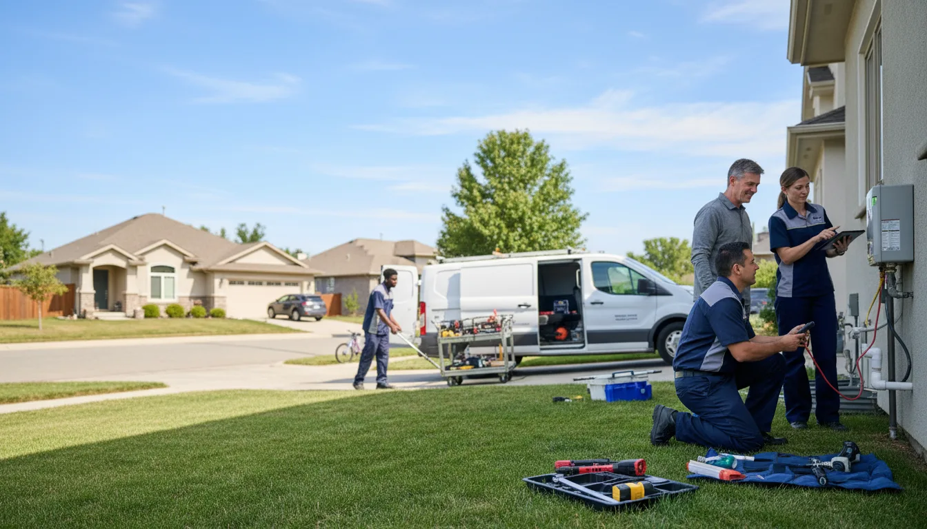 Tankless water heater service in Winside, NE